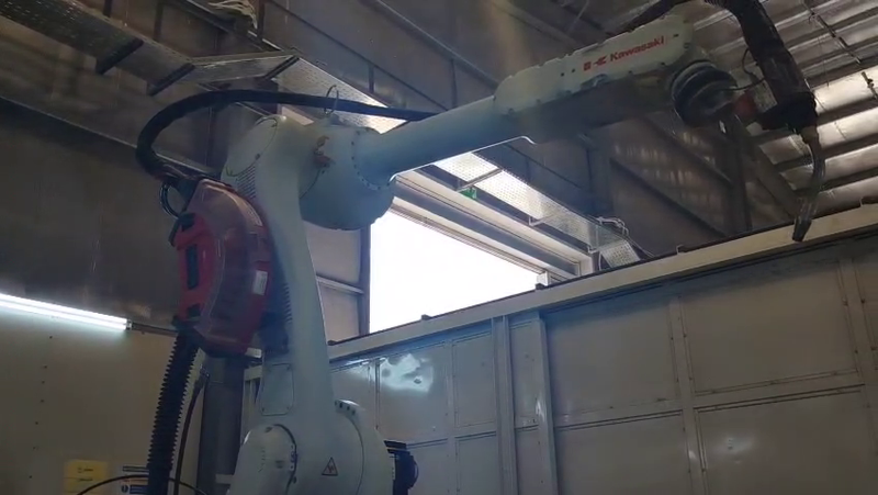 Preventive Maintenance for KAWASAKI RA010L Welding Robot with 2x Rotary Positioners