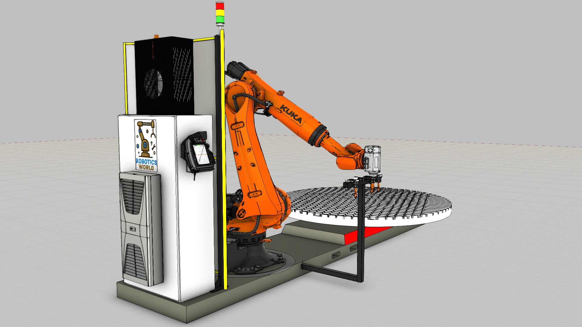 KUKA Wood Milling Cell